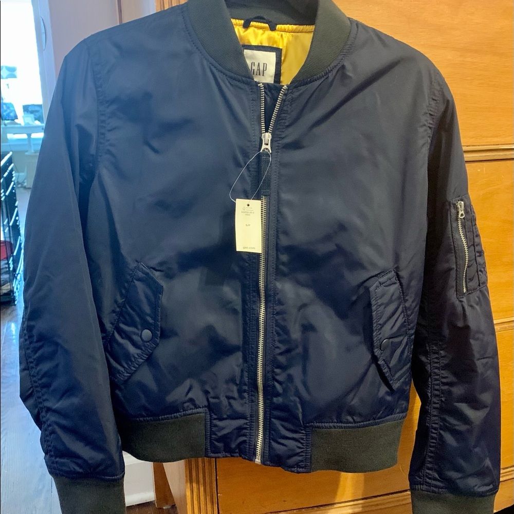 Super cute Gap bomber jacket